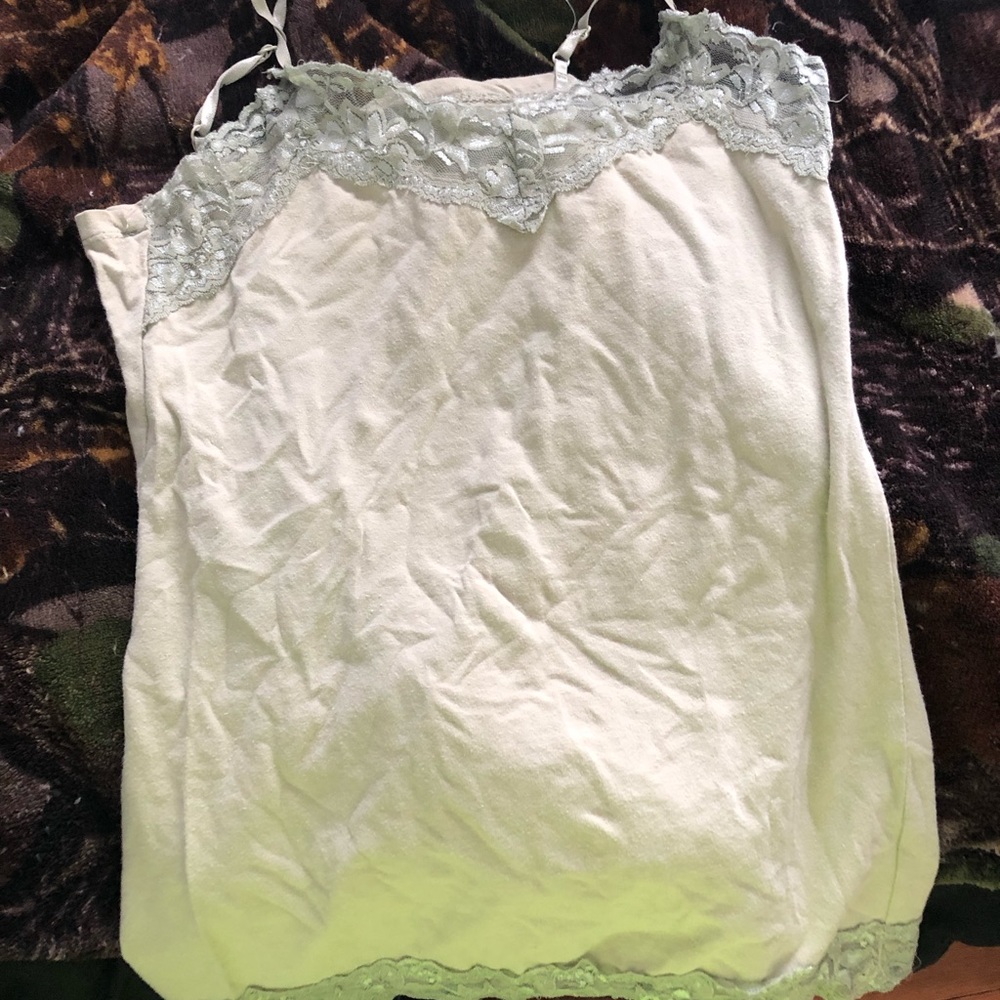 Olive green cami